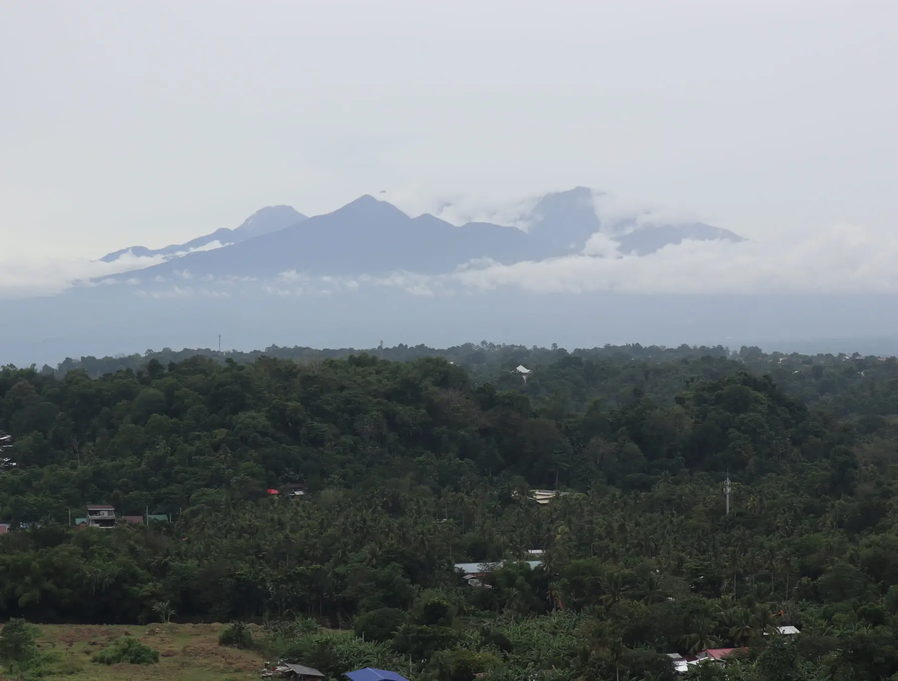 Mount Apo, from a distance